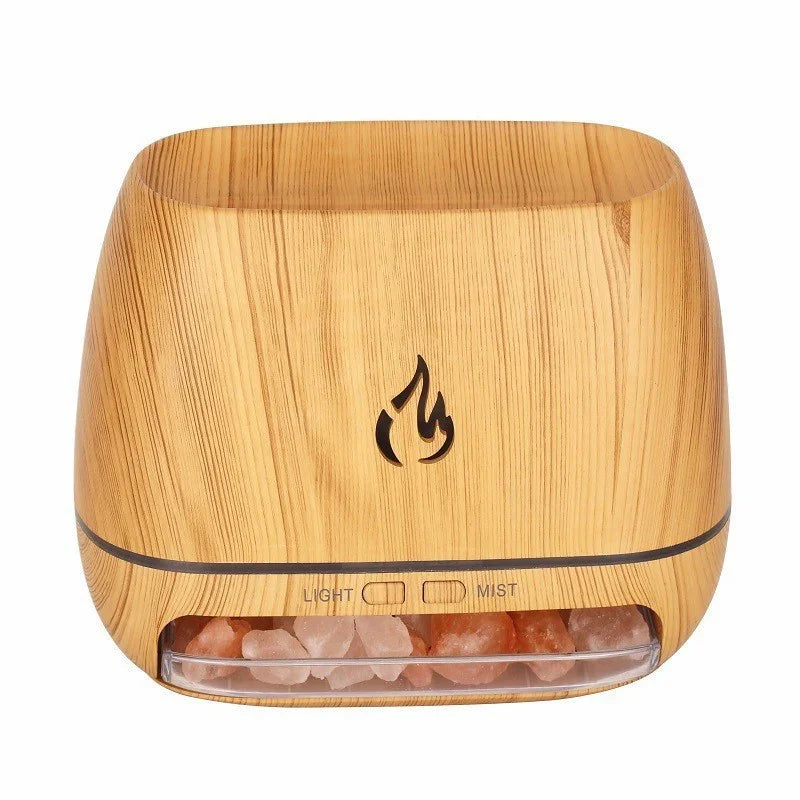 Wooden LED Flame Aromatherapy Diffuser - Flea Market